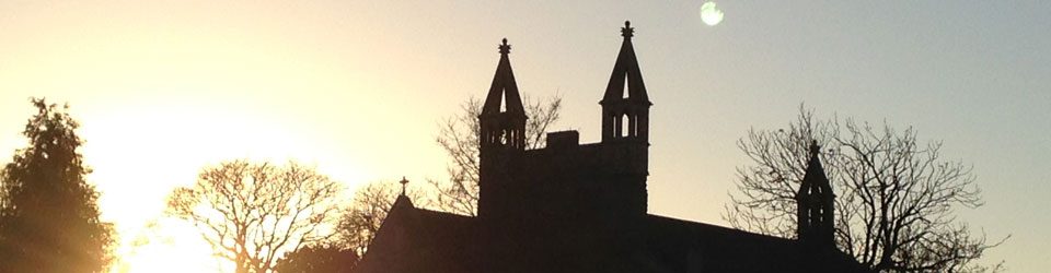 Sunrise over-Christ-Church-Downend